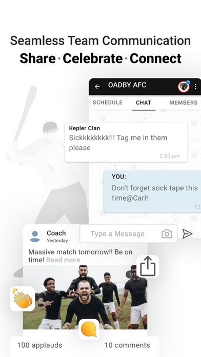 SquaD - Sports Team Management Screenshot