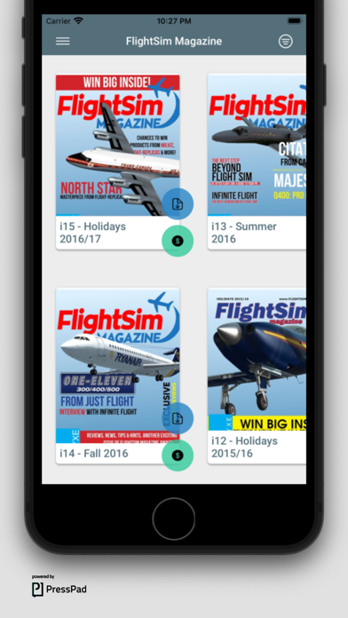 Screenshot #1 pour FlightSim Magazine