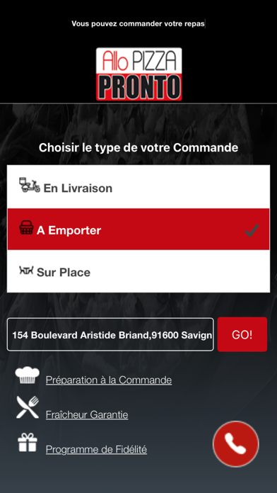 Allo Pizza Pronto Savigny Screenshot