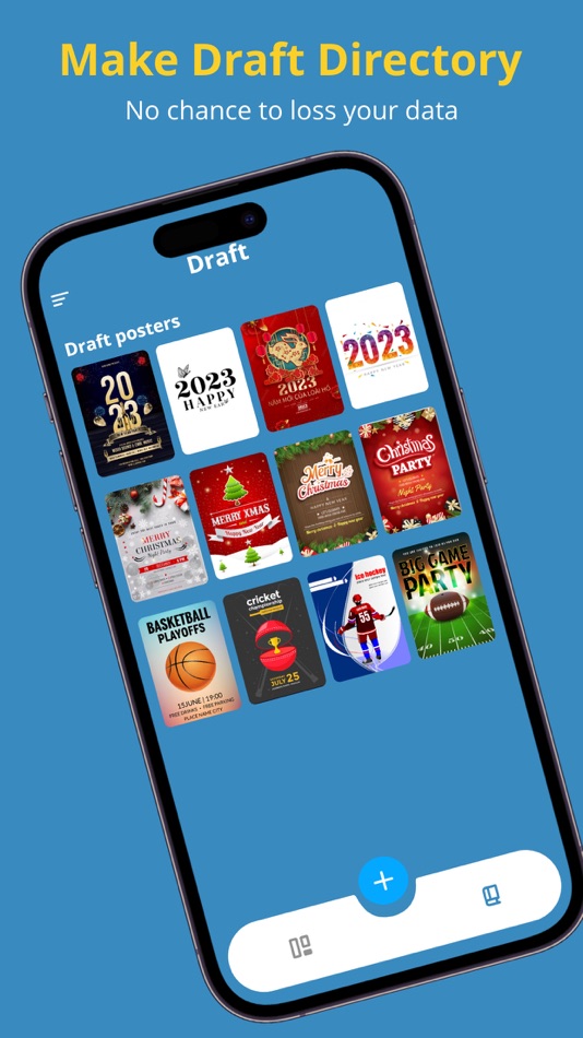 #7. Poster Maker - Flyer Creatorㅤ (iOS) De: Zulfiqar Ali