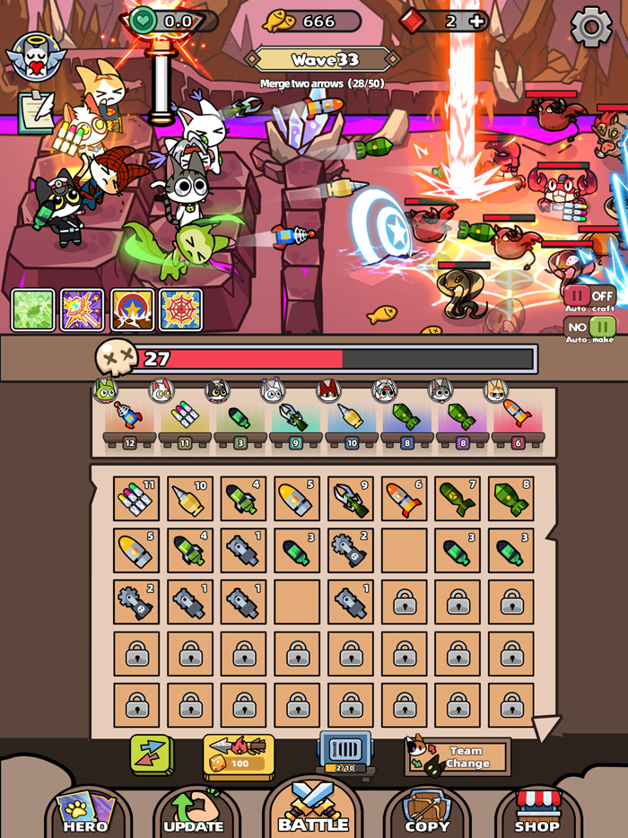 Super Cat-Idle Warrior