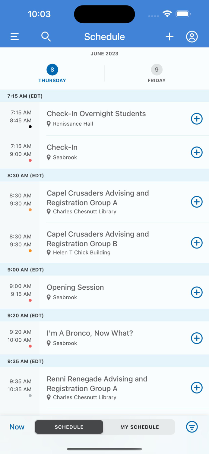FSU Event Guidebooks