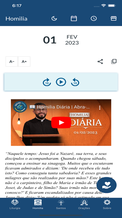 Liturgia Diária Screenshot