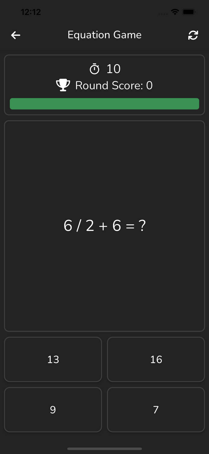 Brain Games for Math Training