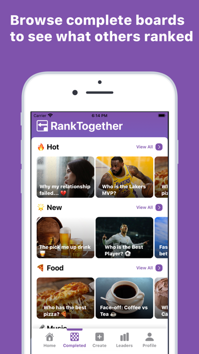 RankTogether Screenshot