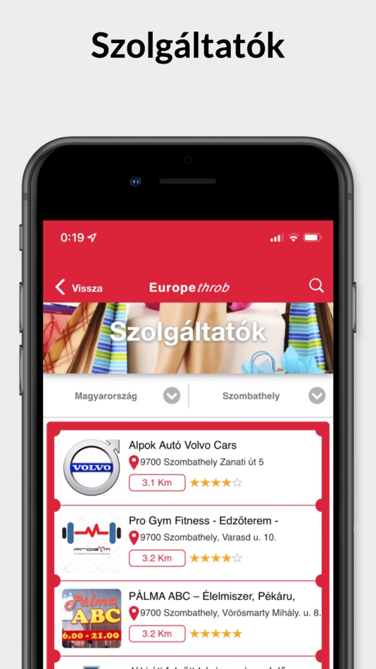 #4. Europethrob (iOS) Podle: Redmarketing Ltd.