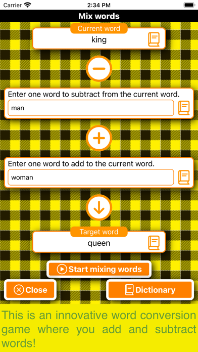 English battle: Mix Vocabulary Screenshot