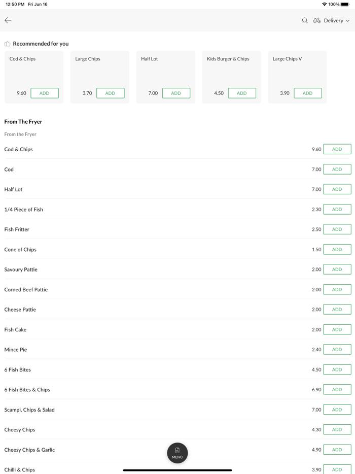 Whites Fish And Chips