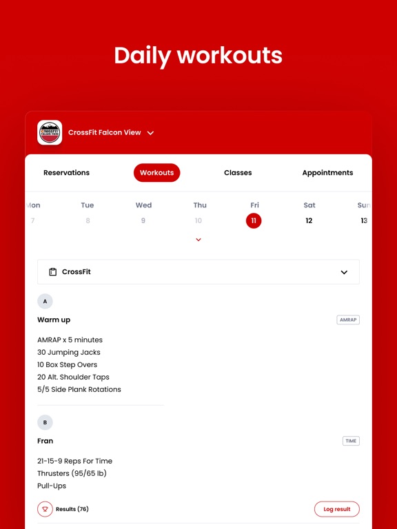 Screenshot #6 pour CrossFit Falcon View