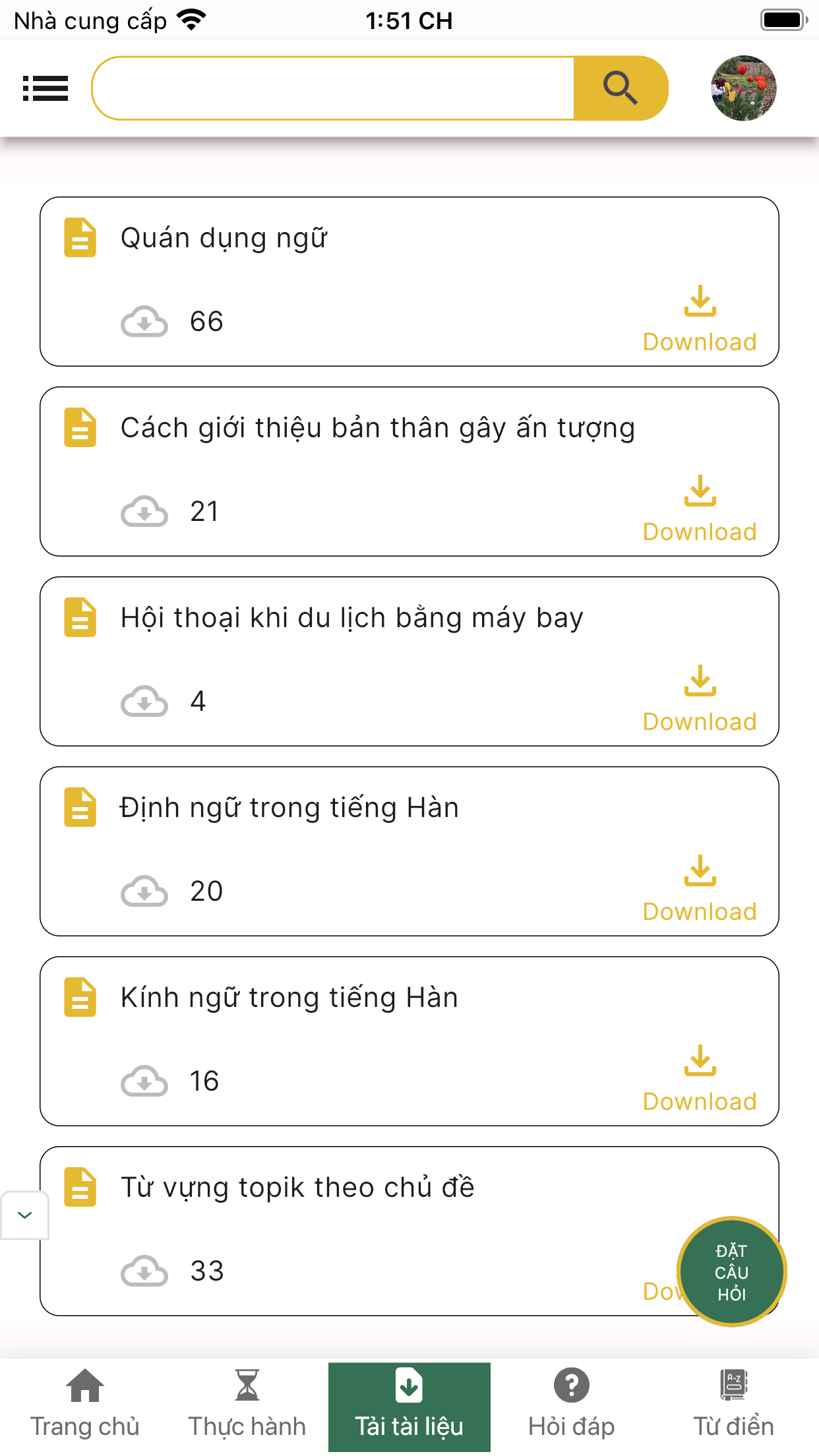 Tài Liệu Tiếng Hàn
