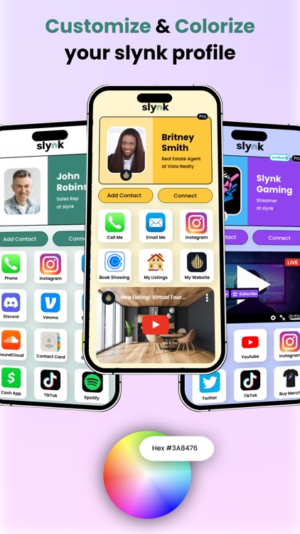 slynk - Digital Business Card screenshot-3