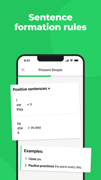 English Grammar Course -Tenses Screenshot