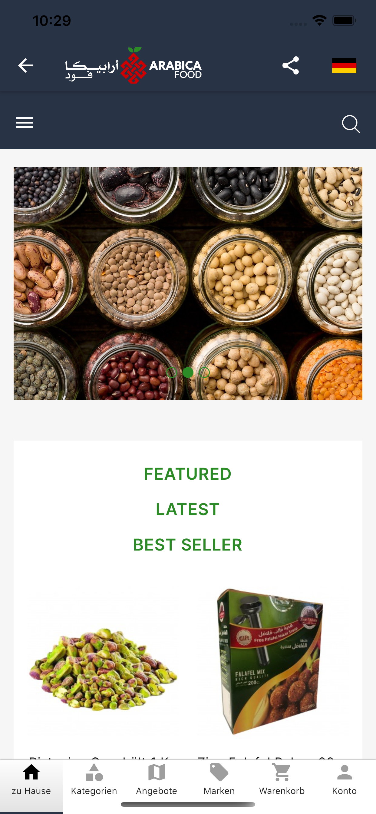 Arabica food