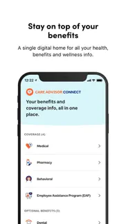 care advisor connect iphone screenshot 1