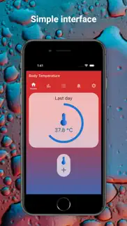 How to cancel & delete body temperature app 1