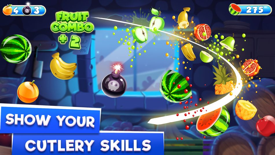 #6. Fruit Chef – Fruits Slicing (iOS) 由: GAMESFLY TECHNOLOGIES PRIVATE LIMITED