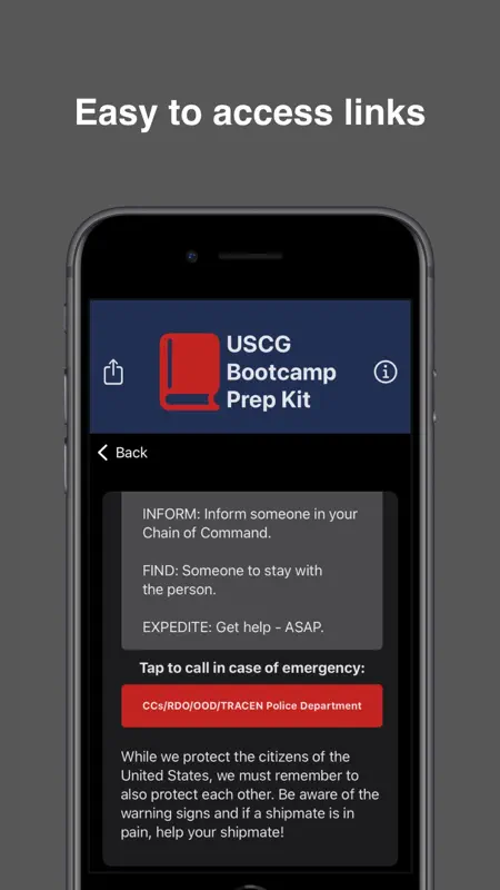 USCG Bootcamp Prep Kit screenshot 6 of 7