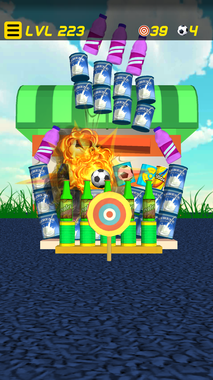 Soccer Ball Knockdown