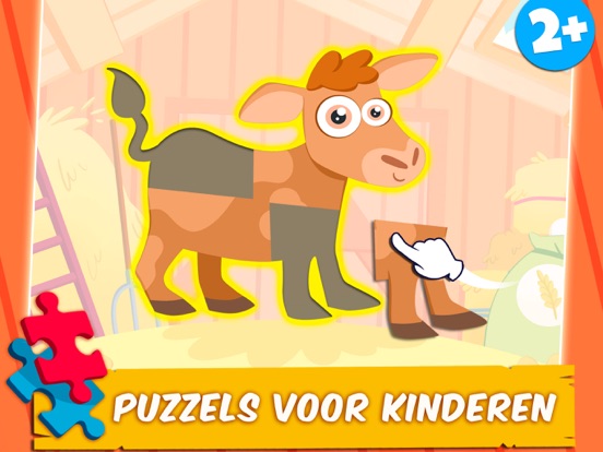 App voor peuters: Boerderij 2+ iPad app afbeelding 2