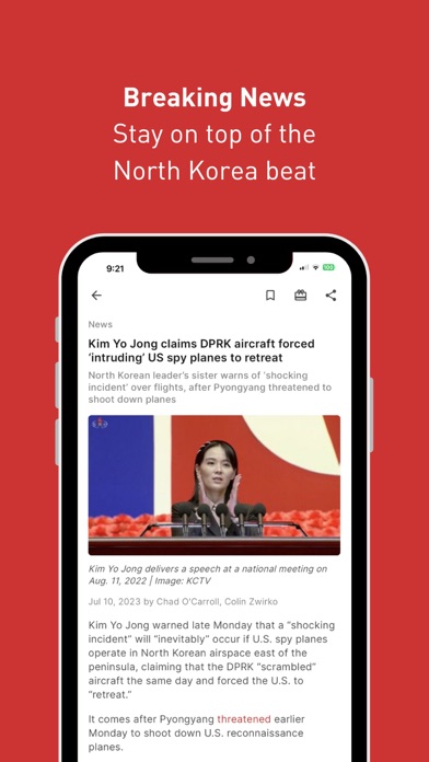 NK News Screenshot