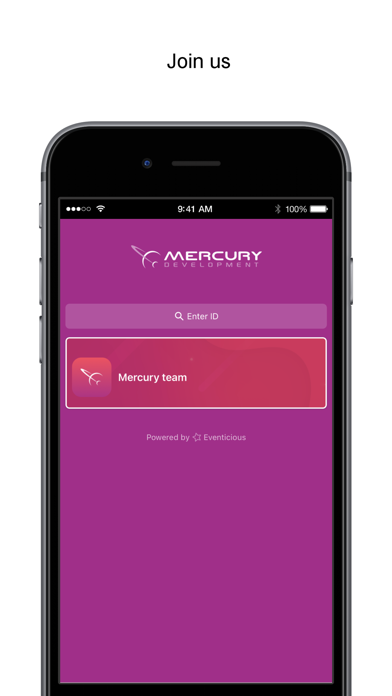 Mercury Team Screenshot