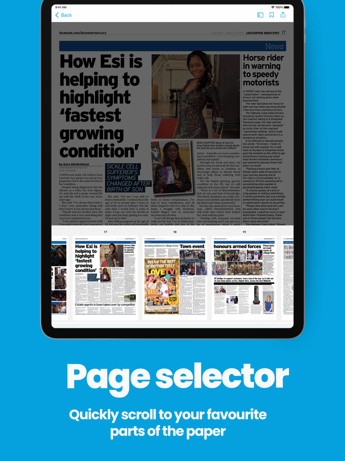 Leicester Mercury Newspaper