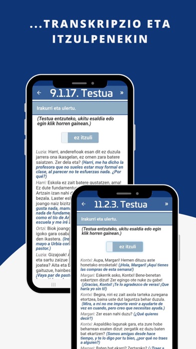 BOGA2 - euskara ikasten Screenshot