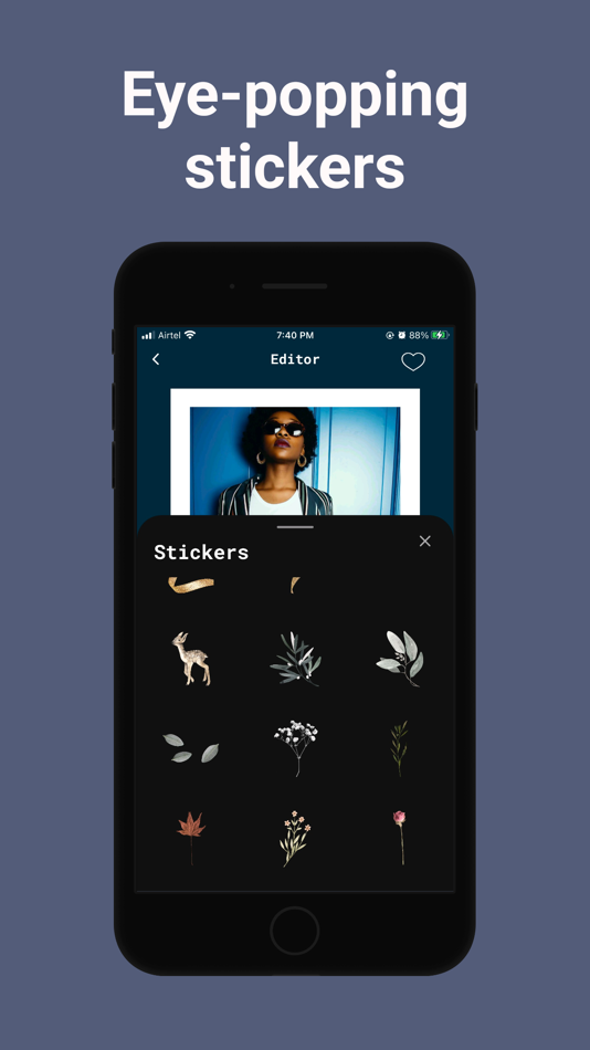 #3. Story Templates・ Photo Editor (iOS) 来自: Tatsat Brahmbhatt