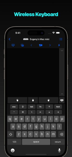 Ratón · Captura de pantalla del teclado