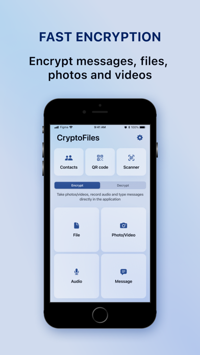 CryptoFiles Screenshot