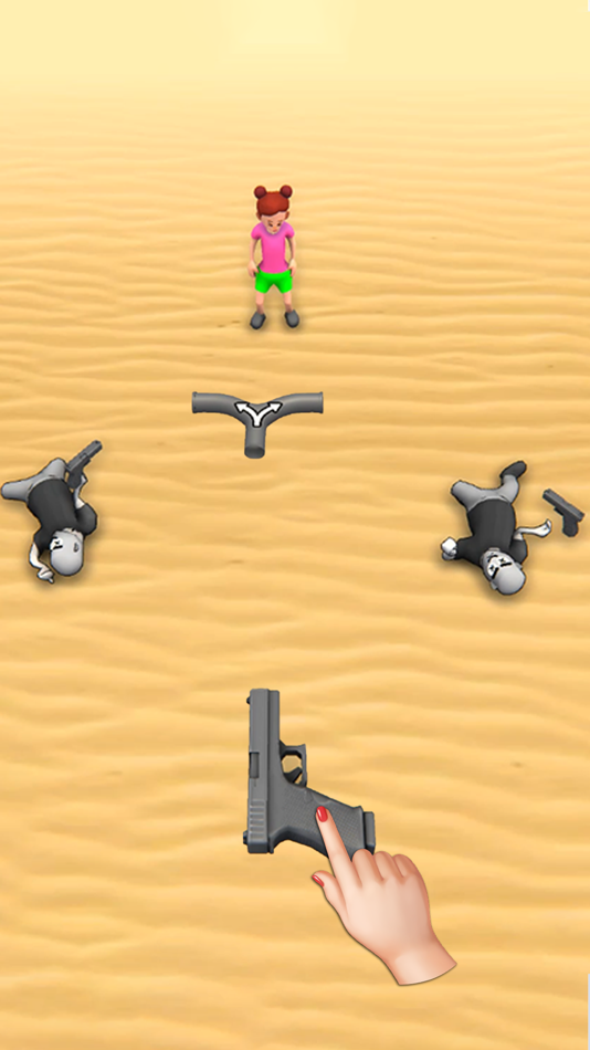 #1. Hyper Guns 3D (iOS) 由: funcell Games Pvt Ltd