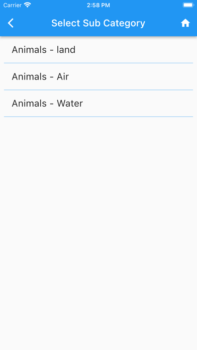 Sanskrit Vocabulary Screenshot