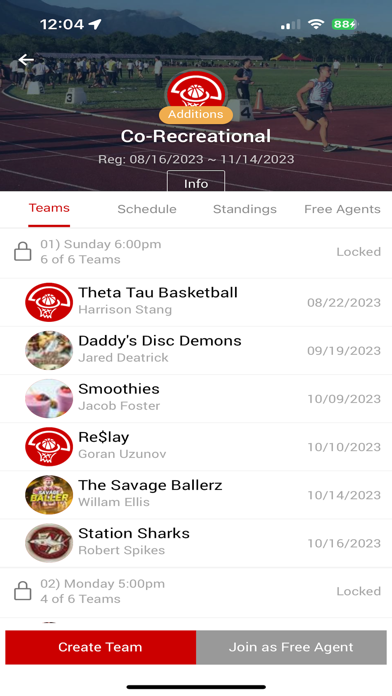 UGA Rec Sports Screenshot