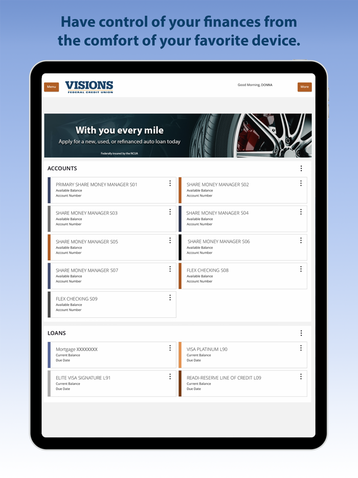 Visions FCU Mobile