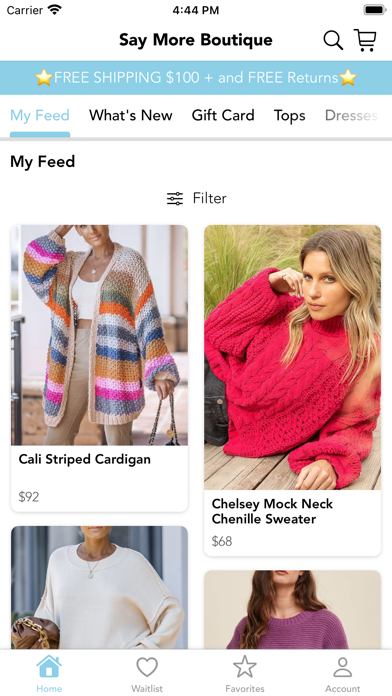 Say More Boutique Screenshot