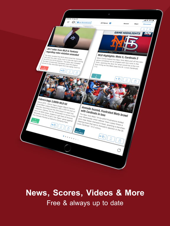 Screenshot #5 pour Baseball News & Scores, Stats