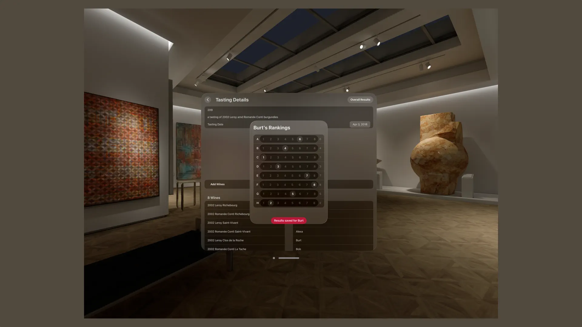 WineTaster 3 screenshot 2