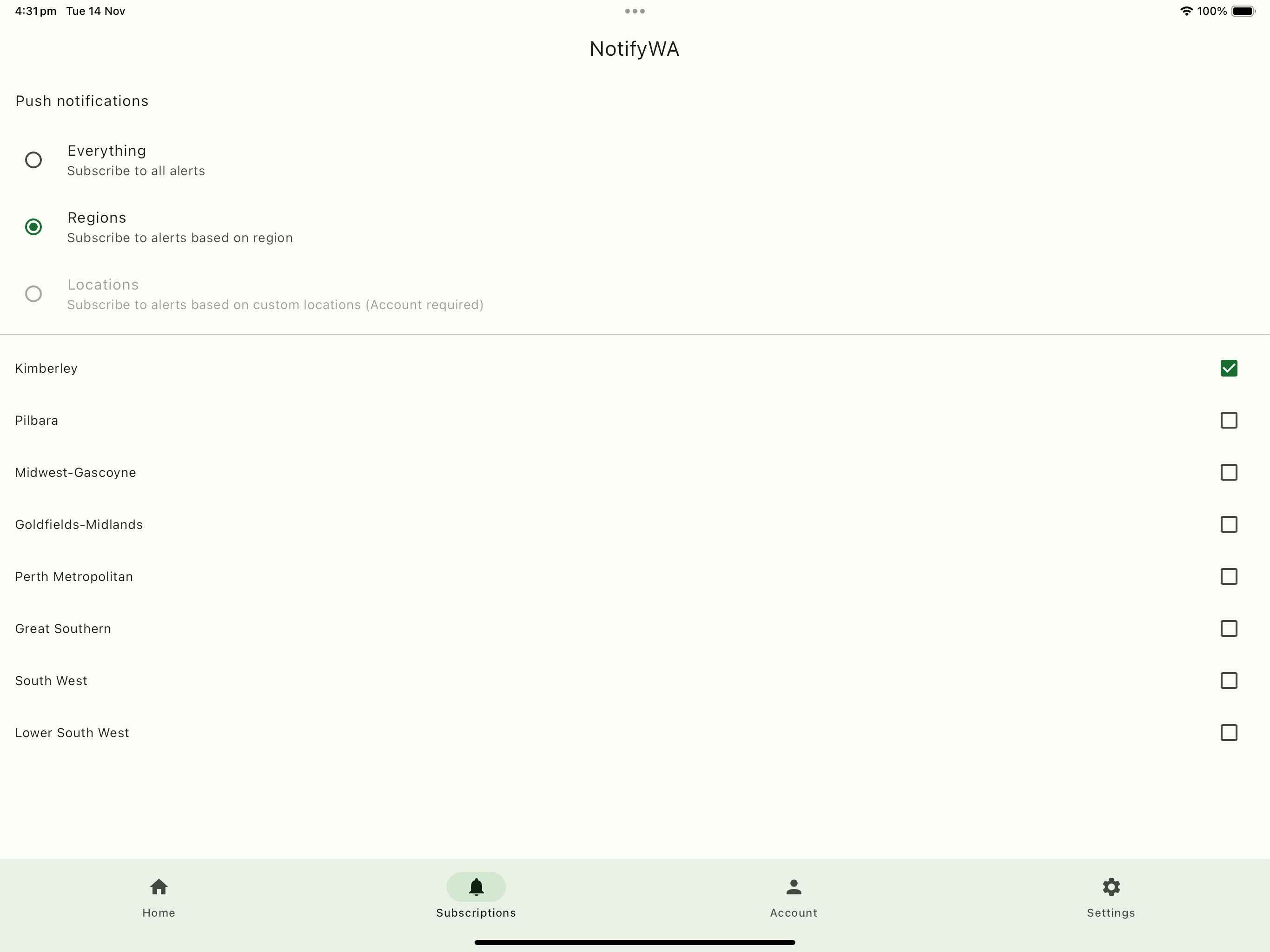 NotifyWA