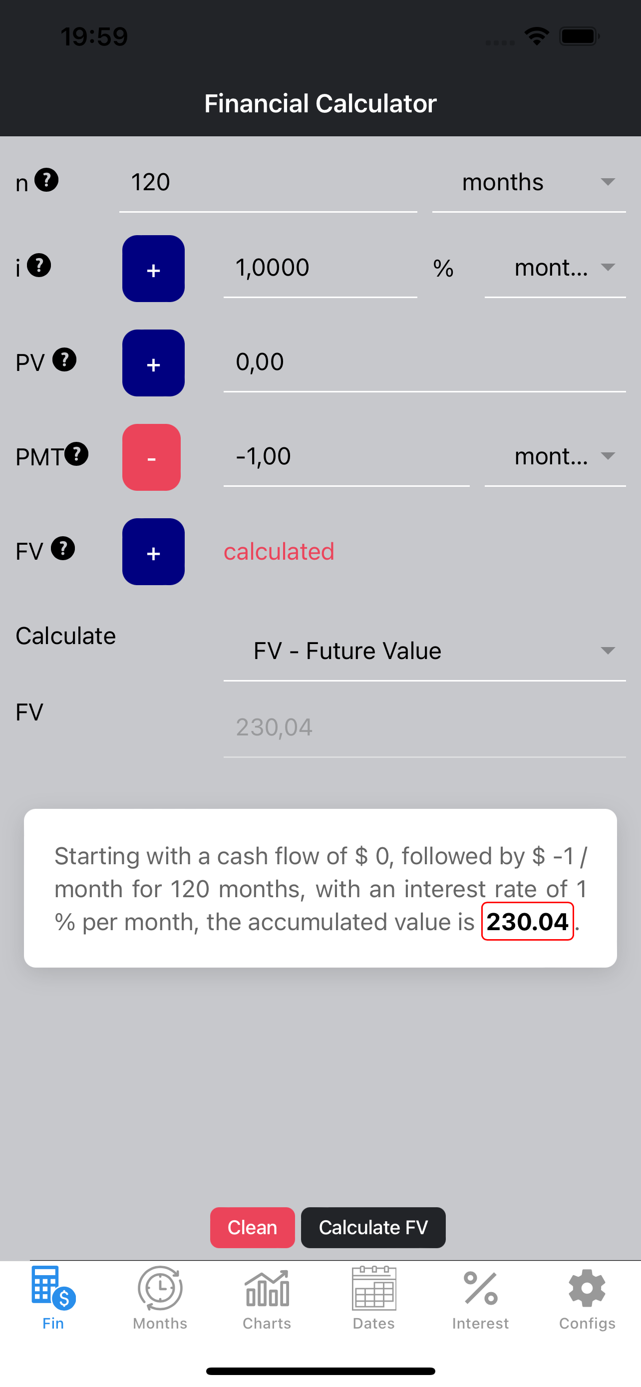 Financial Calculator 12C