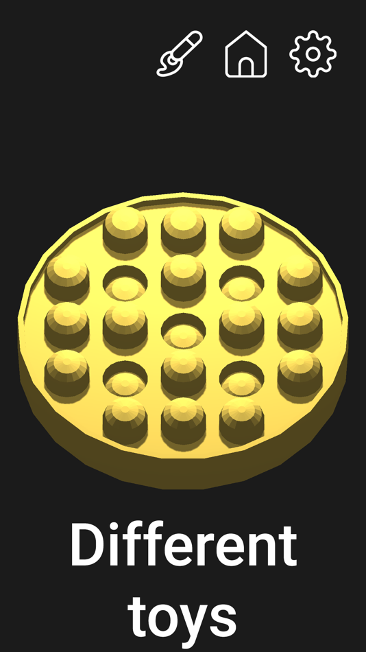 #4. Impossible Pop It 3D (iOS) 来自: Vladimir Kulagin