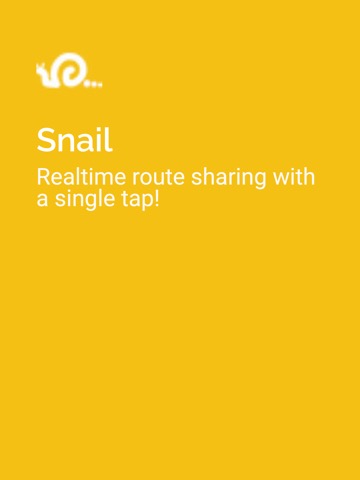 Snail - Realtime Route Sharingのおすすめ画像1