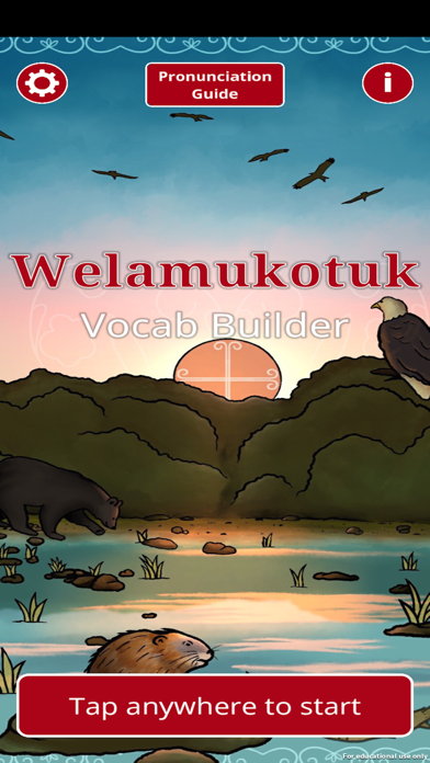 Welamukotuk Vocab Builder Screenshot