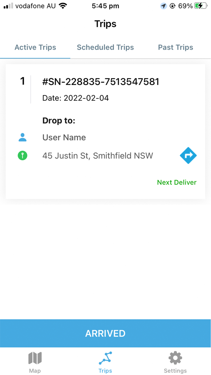 ShipNow TMS - Delivery Driver