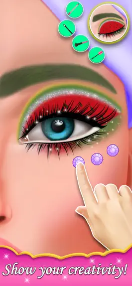 Game screenshot Eye Art Beauty Makeup Games mod apk