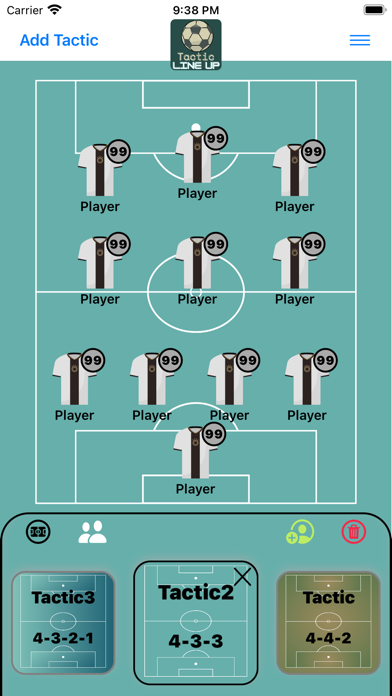 Tactics Lineup Screenshot