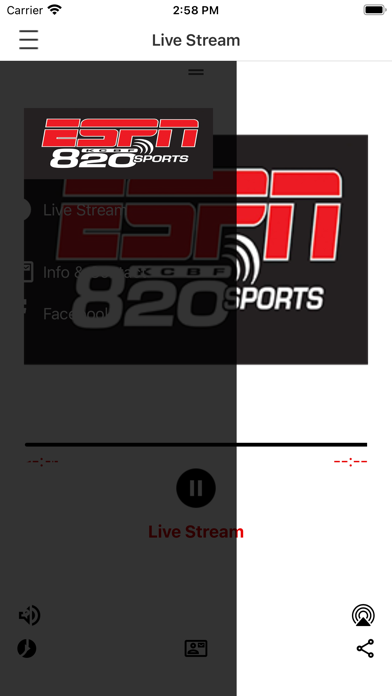 ESPN Radio Fairbanks. Screenshot