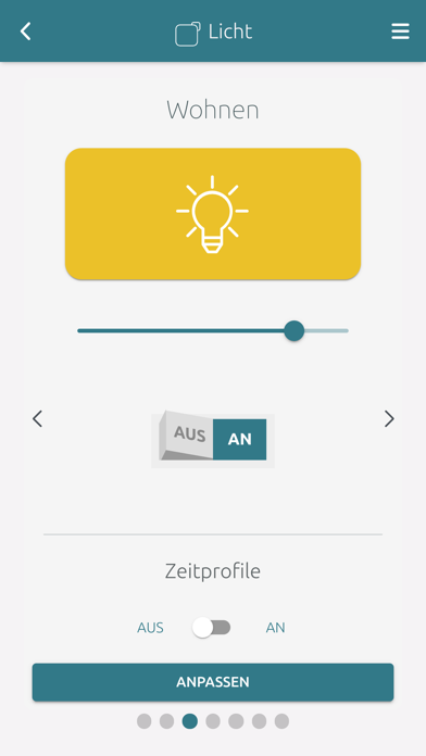 Zuhause Plattform Screenshot