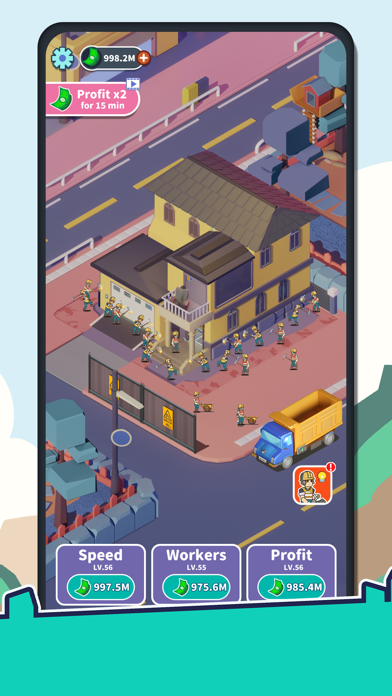 Idle Demolishing Screenshot