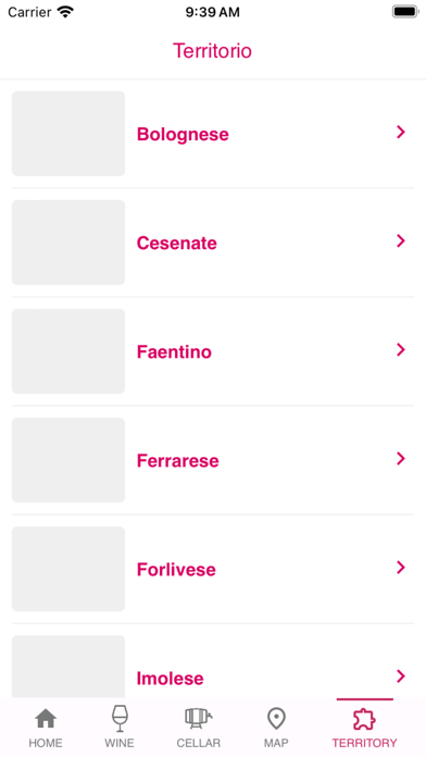 Vini Emilia Romagna Screenshot