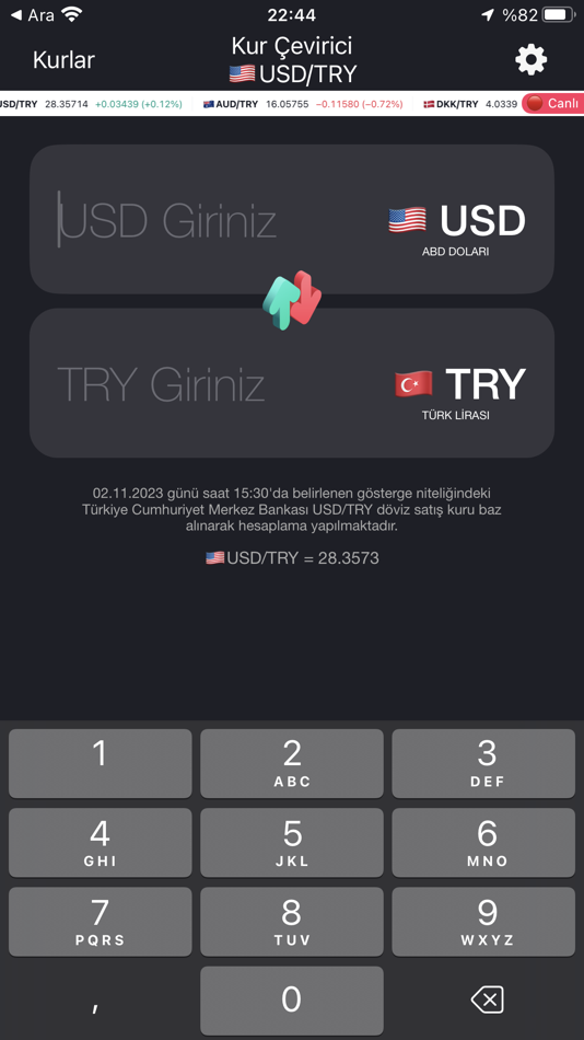 #1. Döviz Çevirici ۬ (iOS) 由: Mehmet Bayram